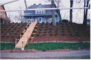 Beautiful, easy-care erosion control